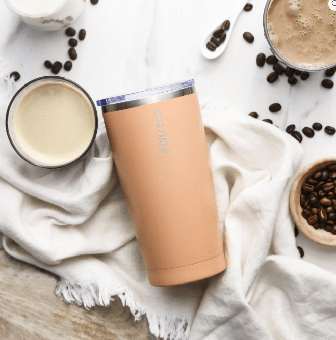Insulated Stainless Steel Smoothie Tumbler 592ml - Coral