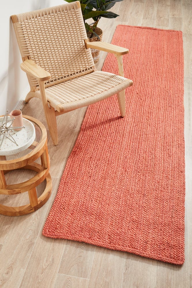 Agonda Terracotta Runner Rug