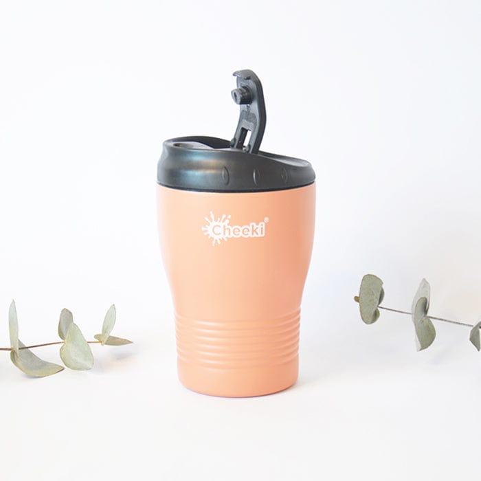 240ml Insulated Reusable Espresso Coffee Cup - Coral