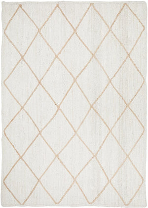Byron 222 White Rug