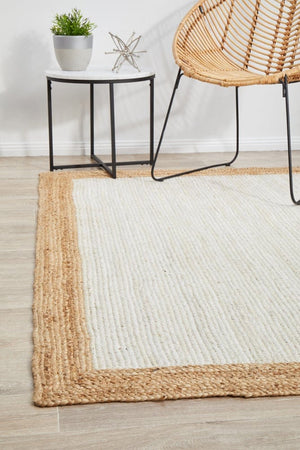Byron 333 White Natural Rug
