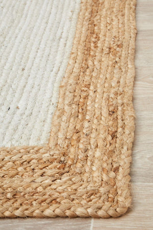 Byron 333 White Natural Rug