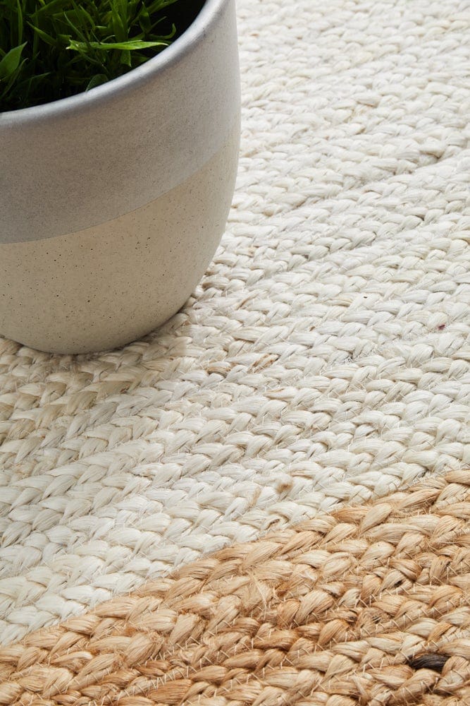 Byron 333 White Natural Rug