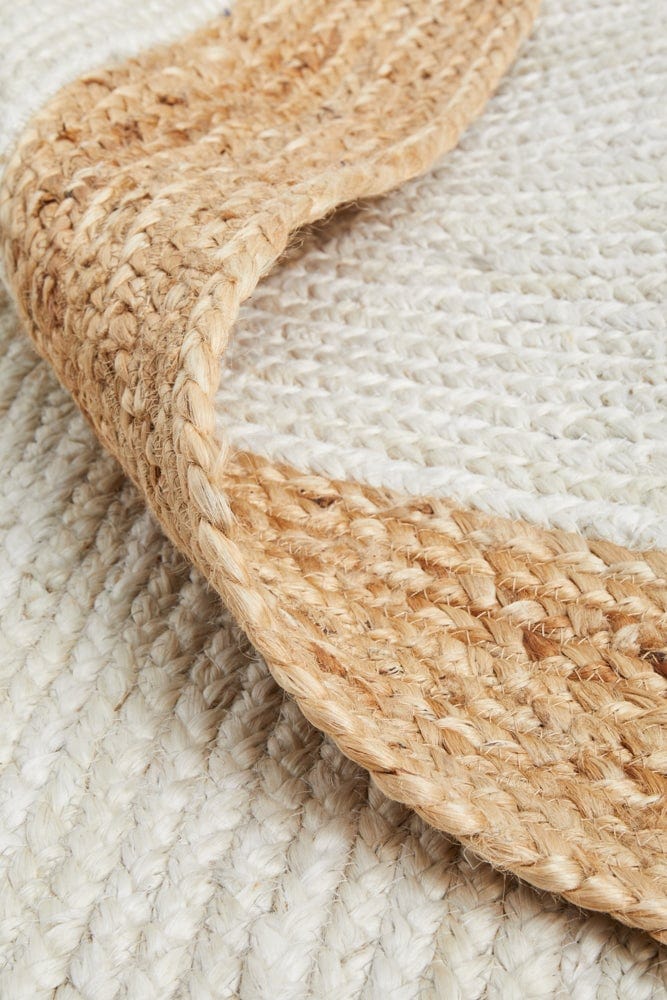 Byron 333 White Natural Rug