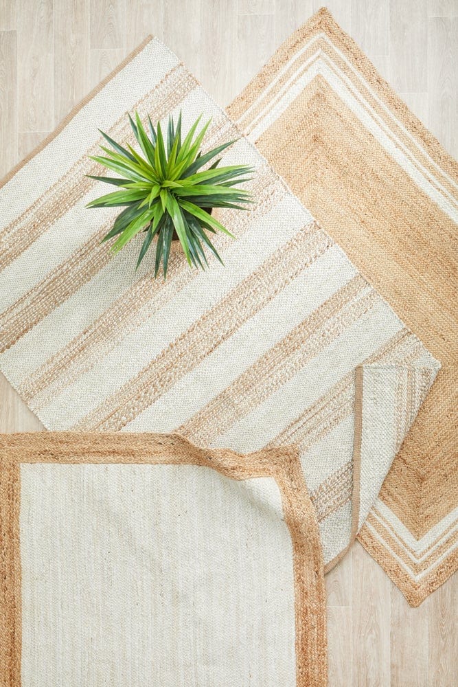 Byron 333 White Natural Rug