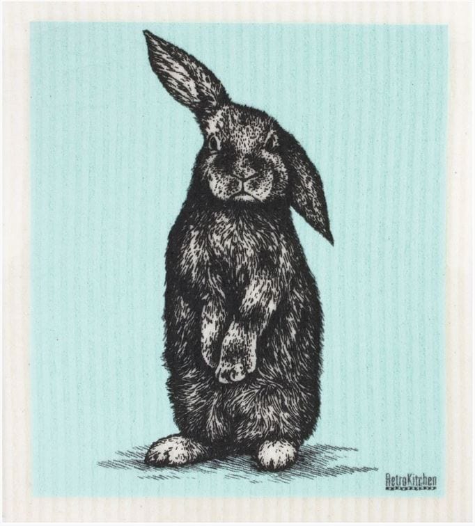 Biodegradable Sponge Cleaning Cloth - Rabbit